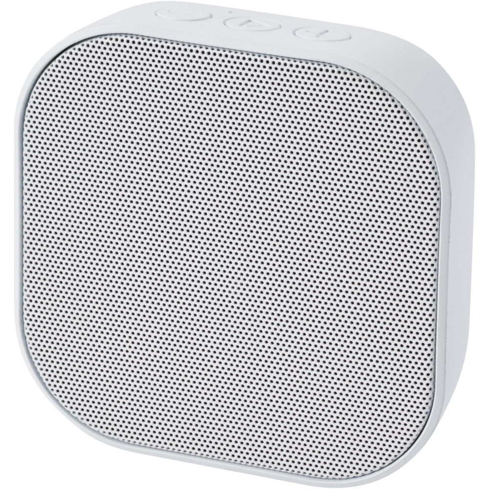 Logotrade Firmengeschenke das Foto: Stark 2.0 3 W Mini-Bluetooth®-Lautsprecher aus recyceltem RCS Kunststoff