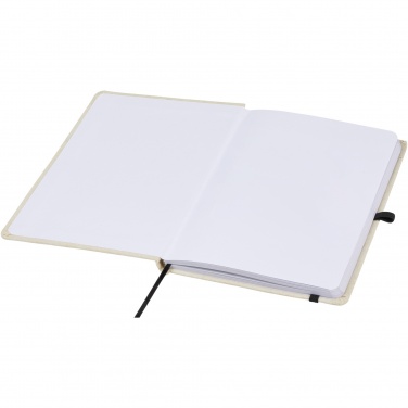 Logotrade Geschäftsgeschenke das Foto: Tutico Hard Cover Notizbuch aus Bio Baumwolle