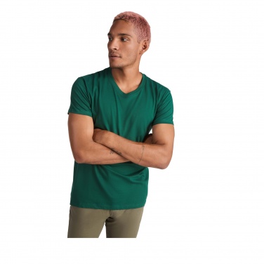 Logotrade Firmengeschenke das Foto: Samoyedo T-Shirt mit V-Ausschnitt für Herren