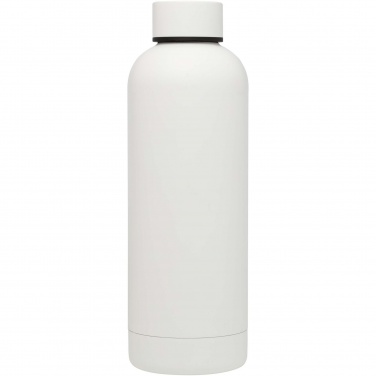 Logotrade Werbeartikel das Foto: Spring 500 ml RCS-zertifizierte Kupfer-Vakuum Isolierflasche aus recyceltem Edelstahl