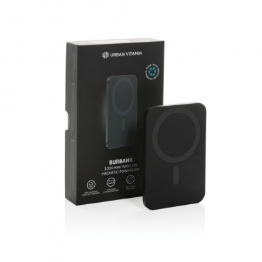 Logotrade Logogeschenke das Foto: Urban Vitamin Burbank 3000mAh Powerbank aus RCS Plastik/Alu