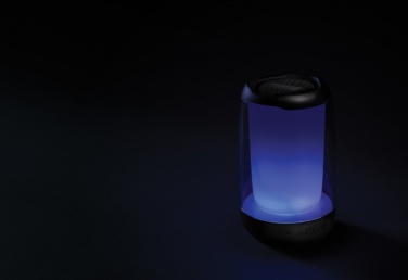 Logotrade Firmengeschenke das Foto: Lightboom 5W Lautsprecher aus RCS recyceltem Kunststoff