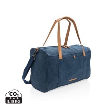 Logotrade Firmengeschenke das Foto: Canvas Reisetasche, PVC-frei