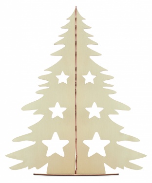Logotrade Firmengeschenke das Foto: DIY Weihnachtsbaum aus Holz