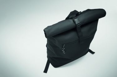 Logotrade Logogeschenke das Foto: Rolltop-Rucksack 600D