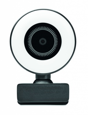 Logotrade Logogeschenke das Foto: 1080P HD-Webcam mit Ringlicht