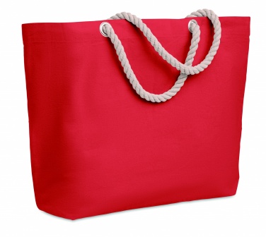 Logotrade Logogeschenke das Foto: Strandtasche mit Kordelgriff