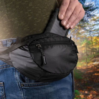 Logotrade Werbeartikel das Foto: Gürteltasche MOBILA Schwarzwolf