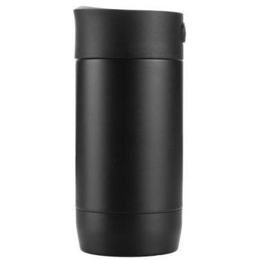Logotrade Logogeschenke das Foto: Thermobecher ADRASAN 240 ml Schwarzwolf
