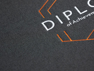Logotrade Firmengeschenke das Foto: Diplom-Abdeckung 1700280