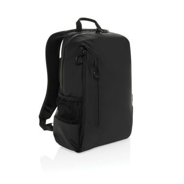 Logotrade Firmengeschenke das Foto: Lima Aware™ RPET wasserabweisender 15,6" Laptop-Rucksack