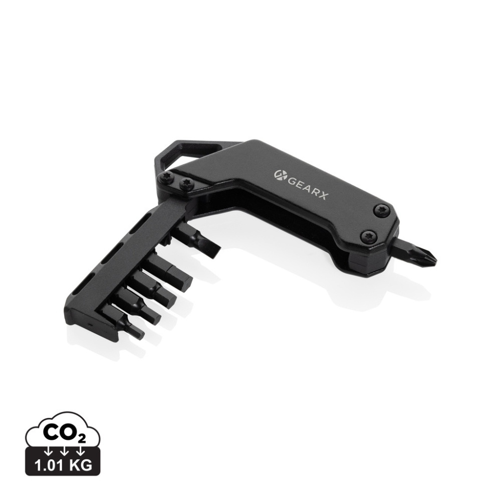 Logotrade werbemittel das Foto: Gear X Schraubendreher Werkzeug