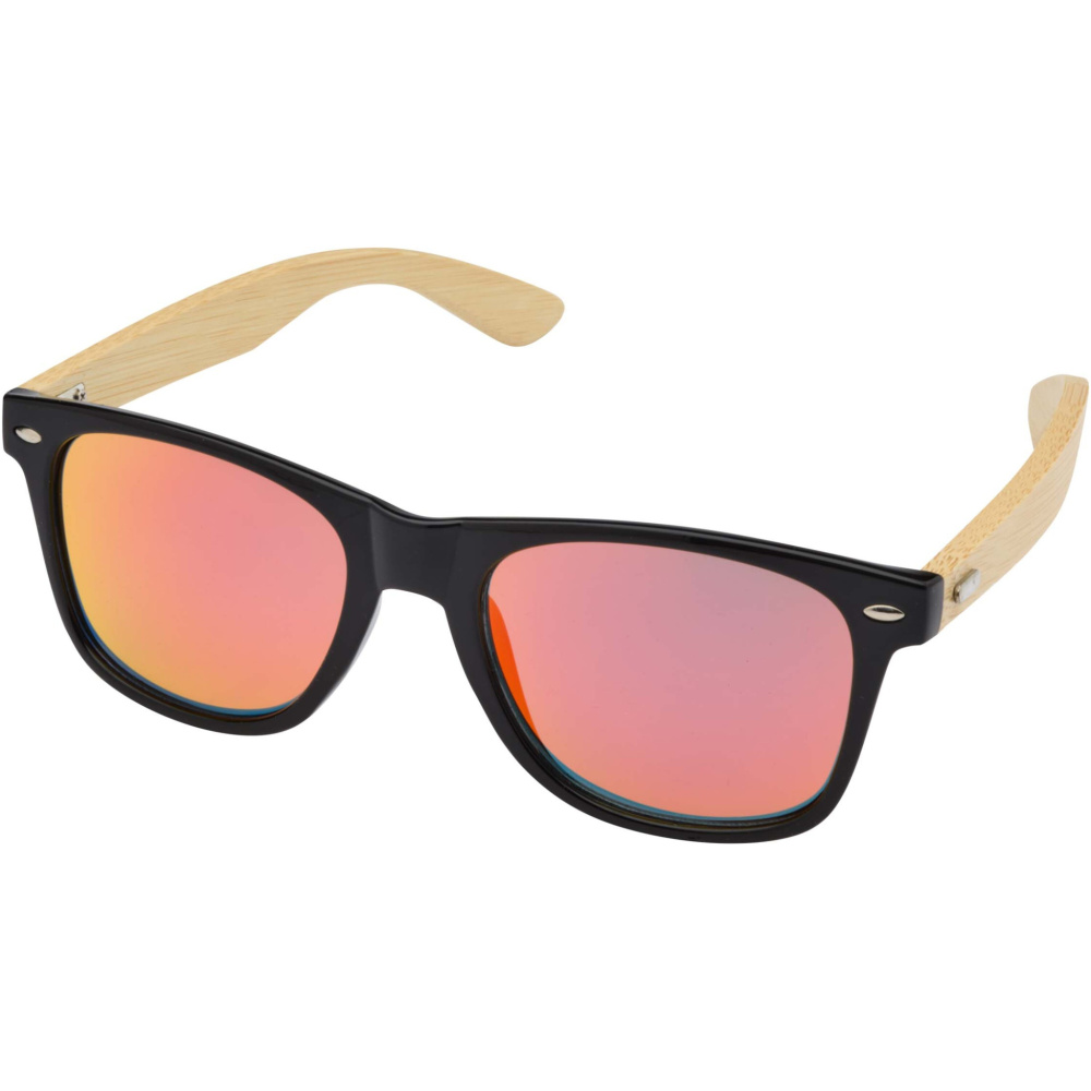 Logotrade Geschäftsgeschenke das Foto: Hue Sonnenbrille mit Bambusbügeln