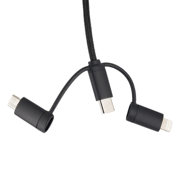 Logotrade Geschäftsgeschenke das Foto: Kabel 4in1 mit beleuchtetem Logo - LH-ZM02