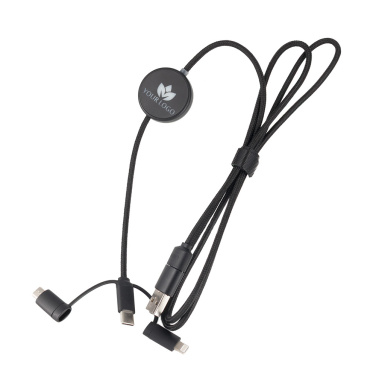 Logotrade Firmengeschenke das Foto: Kabel 4in1 mit beleuchtetem Logo - LH-ZM02
