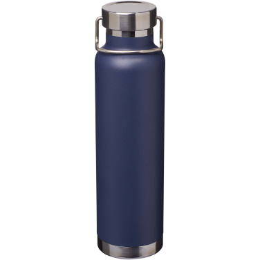 Logotrade Geschäftsgeschenke das Foto: Thor 650 ml RCS-zertifizierte Kupfer-Vakuum Isolierflasche aus recyceltem Edelstahl