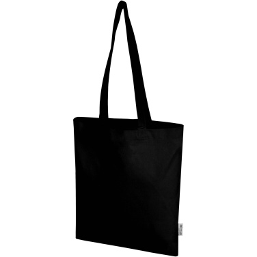 Logotrade Logogeschenke das Foto: Madras Blend 140 g/m² Tragetasche aus GRS-recycelter Baumwolle 7L