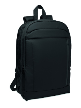 Logotrade werbemittel das Foto: 16" Rucksack 600D RPET