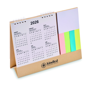 Logotrade Werbeartikel das Foto: Tischkalender mit Memoblock