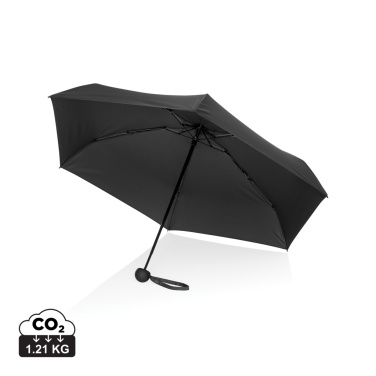 Logotrade Geschäftsgeschenke das Foto: 19,5“manueller Super-Mini-Schirm aus Aware™ rPET 190T Pongee