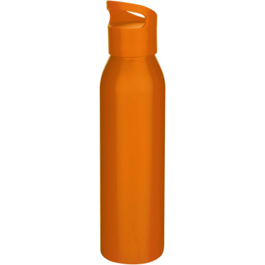 Logotrade Logogeschenke das Foto: Sky 650 ml RCS-zertifizierte, einwandige Trinkflasche aus recyceltem Edelstahl