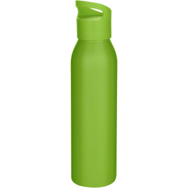 Logotrade Werbeartikel das Foto: Sky 650 ml RCS-zertifizierte, einwandige Trinkflasche aus recyceltem Edelstahl