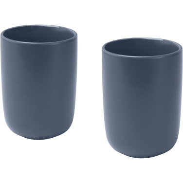 Logotrade Logogeschenke das Foto: Male 350 ml Keramiktassen – 2er-Set