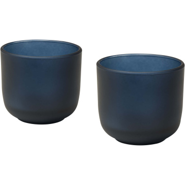 Logotrade werbemittel das Foto: Mal 200 ml Glasbecher – 2er-Set