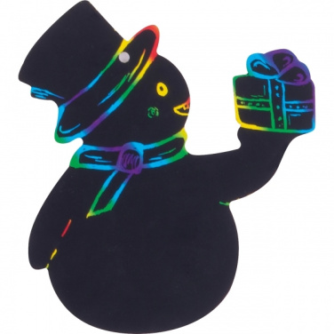 Logotrade Firmengeschenke das Foto: Rubbel-Weihnachtsornamente SÜDPOL