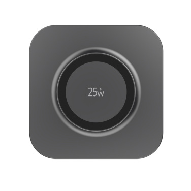 Logotrade Werbegeschenke das Foto: Quantum Ultra-Fast 25W magnetisches Wireless-Charging-Pad