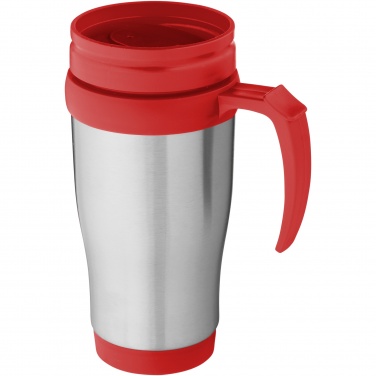 Logo trade advertising product photo of: Sanibel 400 ml insulated mug