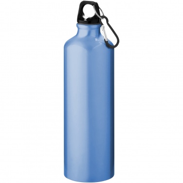 Logo trade business gift photo of: Oregon 770 ml aluminium water bottle with carabiner