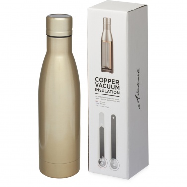 Logo trade promotional giveaways image of: Vasa 500 ml copper vacuum insulated bottle