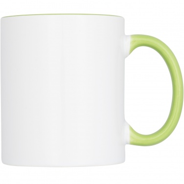 Logo trade promotional merchandise image of: Ceramic sublimation mug 4-pieces gift set