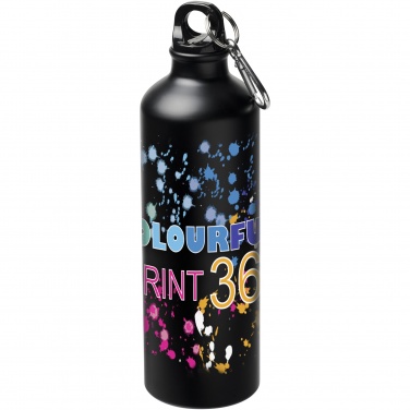 Logo trade promotional giveaways picture of: Oregon 770 ml matte water bottle with carabiner