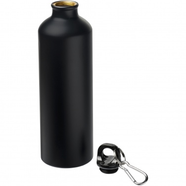 Logotrade promotional gift image of: Oregon 770 ml matte water bottle with carabiner