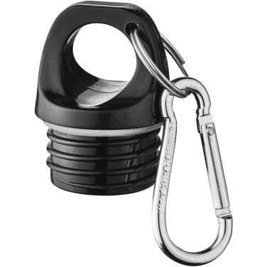 Logotrade business gift image of: Oregon 770 ml matte water bottle with carabiner