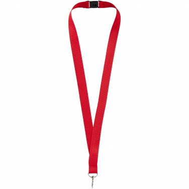 Logo trade advertising product photo of: Lago lanyard with break-away closure