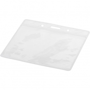 Logo trade promotional giveaway photo of: Serge transparent badge holder