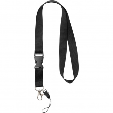 Logotrade advertising product image of: Sagan phone holder lanyard with detachable buckle