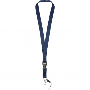 Logo trade business gift photo of: Sagan phone holder lanyard with detachable buckle