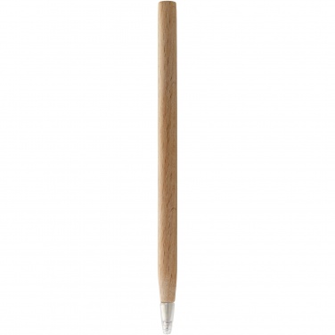 Logo trade promotional products image of: Arica wooden ballpoint pen