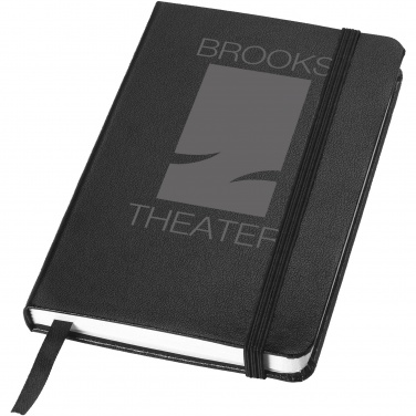 Logo trade business gifts image of: Classic A6 hard cover pocket notebook