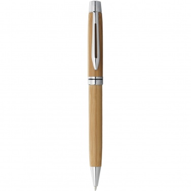 Logo trade promotional merchandise photo of: Jakarta bamboo ballpoint pen