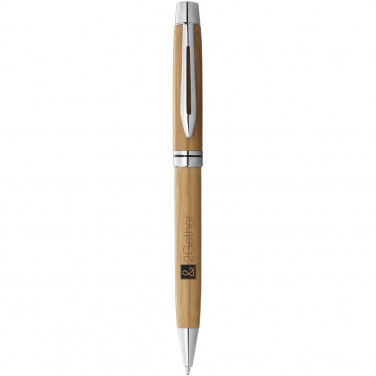 Logo trade promotional items image of: Jakarta bamboo ballpoint pen