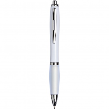 Logotrade promotional products photo of: Nash ballpoint pen with coloured barrel and grip