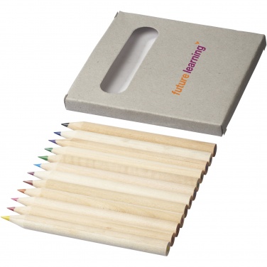 Logotrade promotional item picture of: Tallin 12-piece coloured pencil set