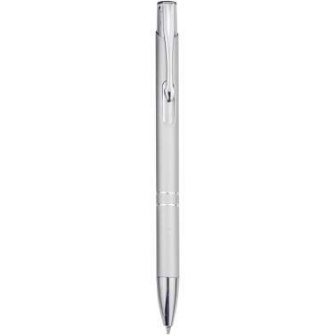 Logo trade advertising product photo of: Moneta aluminium click ballpoint pen (blue ink)