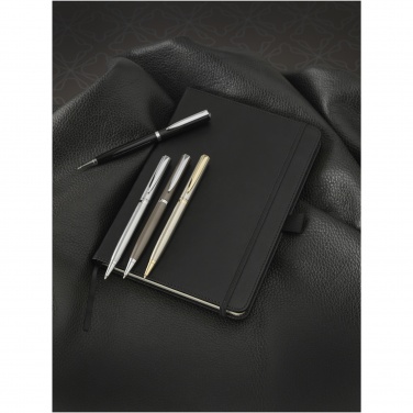 Logo trade promotional gifts image of: Bound A5 notebook