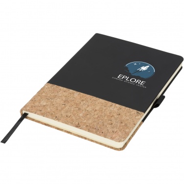 Logotrade promotional giveaways photo of: Evora A5 cork thermo PU notebook